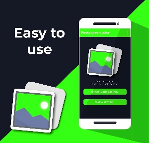 Photo green color Screenshot 2