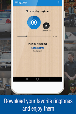 ringtones police, police ringtones and sounds Screenshot 2