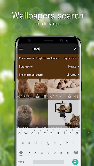 Cat Wallpapers & Kitten Backgrounds Screenshot 1