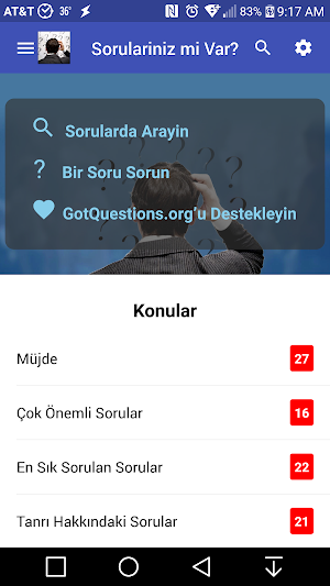 Sorularınız mı Var? Screenshot 0