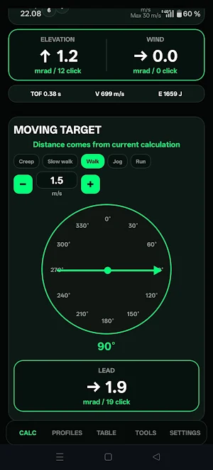 LRSF Ballistics Screenshot 2