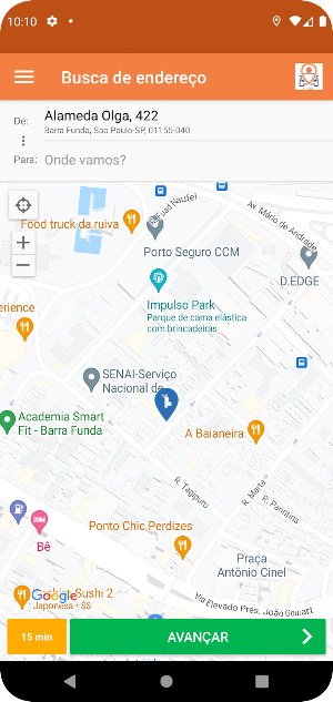 E-Taxi Screenshot 1