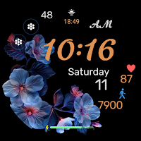 ART033 Flower Watch Face