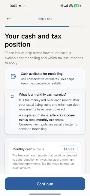 DebtVest Screenshot 2