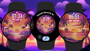 Sunset Serenity WatchFace Screenshot 3