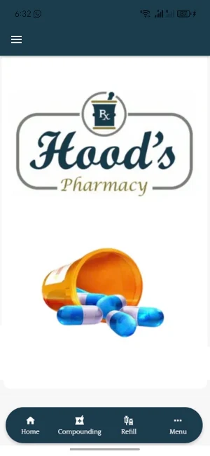 Hoods Pharmacy Screenshot 1