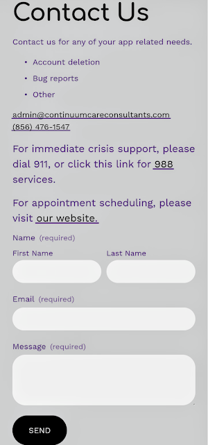 Integra by Continuum Care Screenshot 1