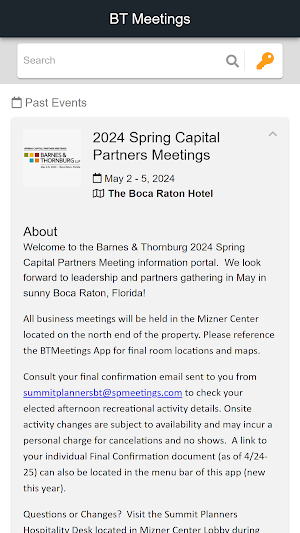 BT Meetings Screenshot 1