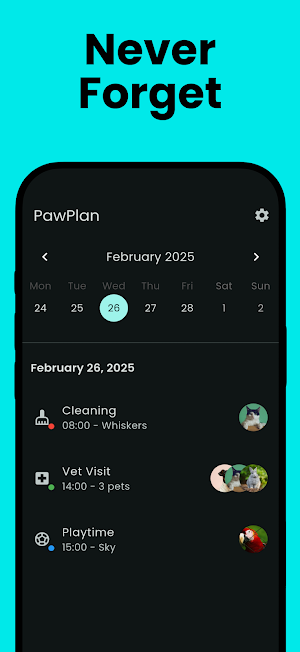 PawPlan: Pet Planner & Tracker Screenshot 3