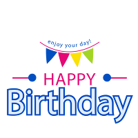 Happy Birthday Stickers