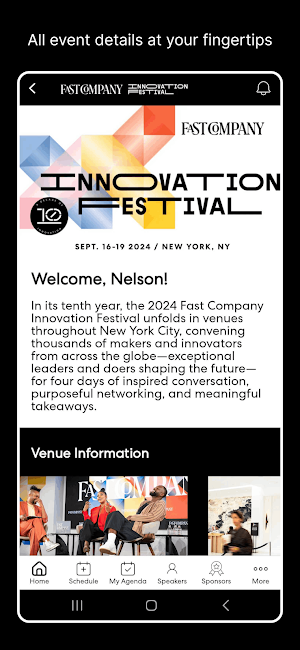 Fast Company Events Screenshot 0
