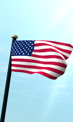US Flag 3D Free Live Wallpaper Screenshot 0