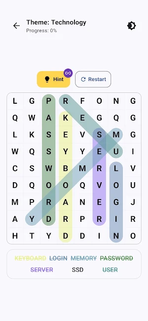 Word Search - Classic Puzzle Screenshot 2