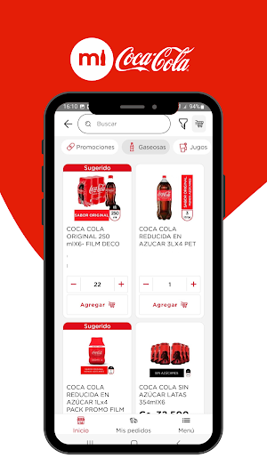 MiCoca-Cola PY Screenshot 2
