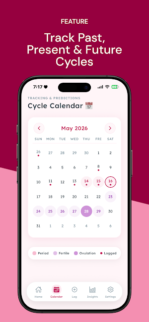 CyclePrivate: Period Tracker Screenshot 2