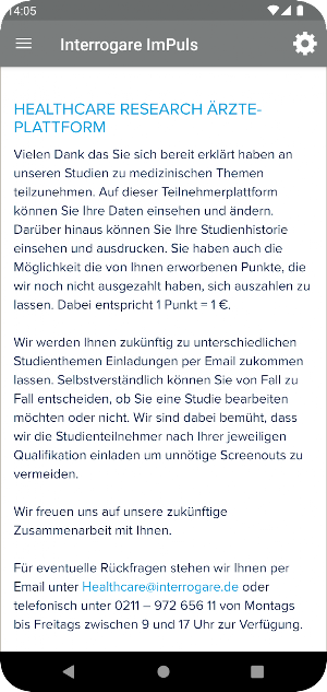Interrogare ImPuls Screenshot 0