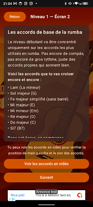 Rumba Flamenca Guitare Facile Screenshot 3