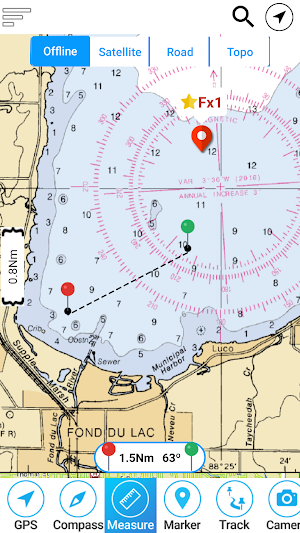 Valencia Almerimar Offline GPS Nautical Charts Screenshot 0