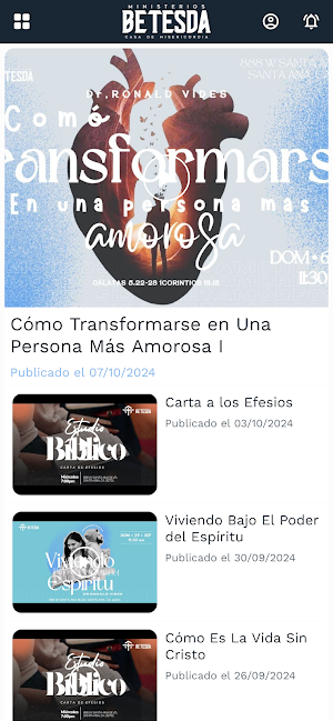 Ministerios Betesda Screenshot 1