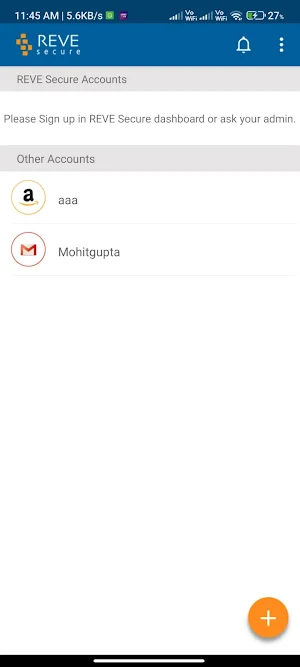 REVE SECURE 2FA Screenshot 3