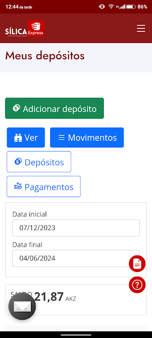 Sílica Express Screenshot 2