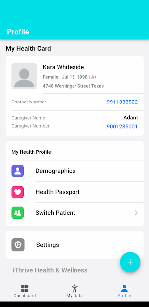 iThrive Health & Wellness Screenshot 2