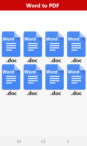 Word to PDF Convertor Screenshot 2