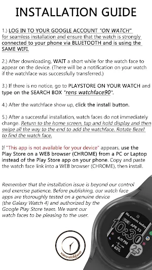 rens watchface90 Screenshot 3