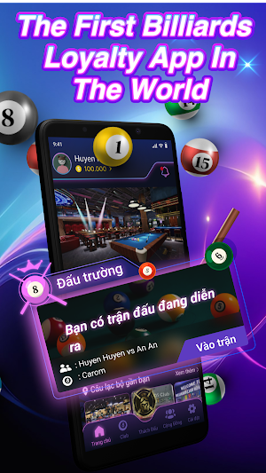 DABI - Đấu trường BIDA Screenshot 1