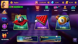 Sir Snooker: 8 Ball Pool Games Screenshot 0