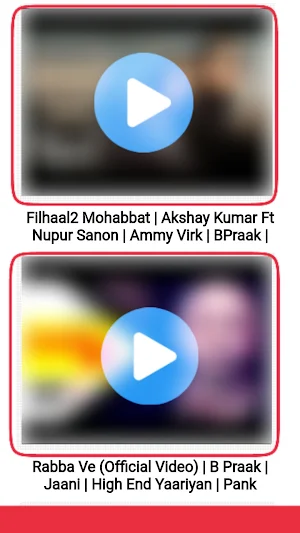 B Praak All Video Songs Screenshot 0