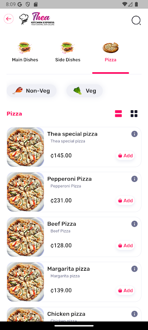 THEA KITCHEN EXPRESS Screenshot 1