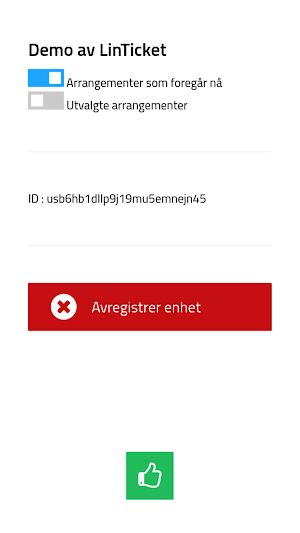 LinTicket skanner Screenshot 1