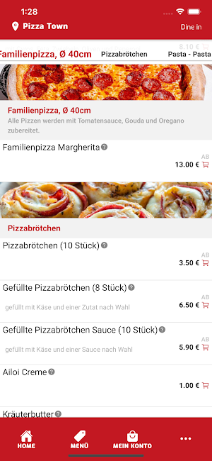 Pizza Town Remscheid Screenshot 2
