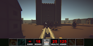 DOOM Mini Zombies:Blocky Zombie Craft Survival Screenshot 3
