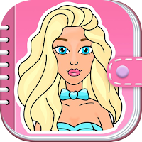 DIY Paper Diary Doll Dress Up