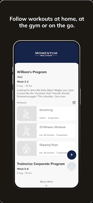 Momentum Wellness Collective Screenshot 2