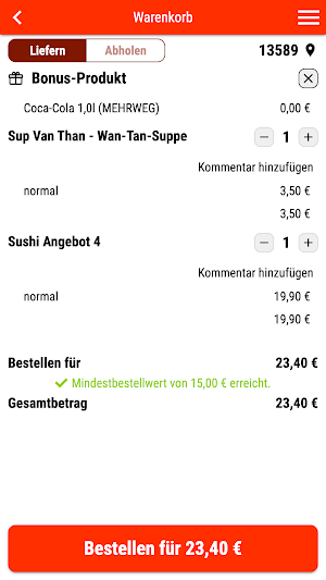 Restaurant Viettonic Screenshot 1