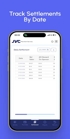 JVC Merchant Screenshot 1