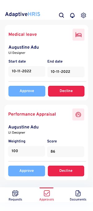 Adaptive HRIS Screenshot 0