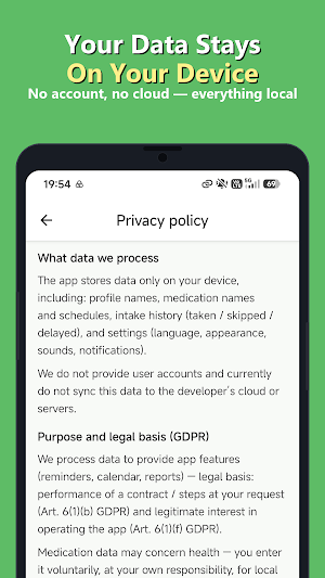 VitaRytm: Pill Reminder Screenshot 1