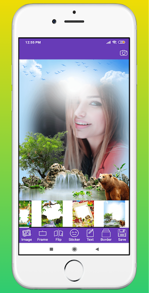 Animal Photo Frame Editor Screenshot 2