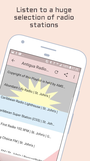 Antigua Radio Music & News Screenshot 1