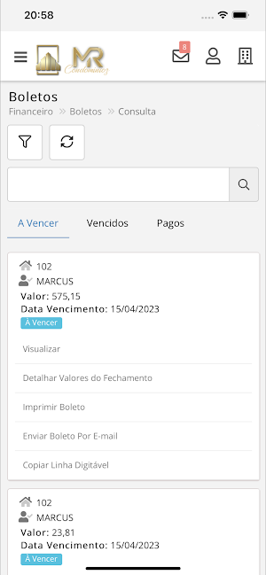 MR ADM CONDOMÍNIOS Screenshot 3