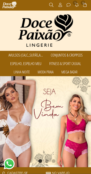 Doce Paixão Lingerie Screenshot 0
