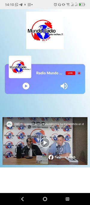 Mundo Radio 91.3 FM Screenshot 1