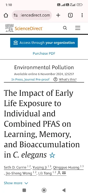 Abstract Research papers Screenshot 1