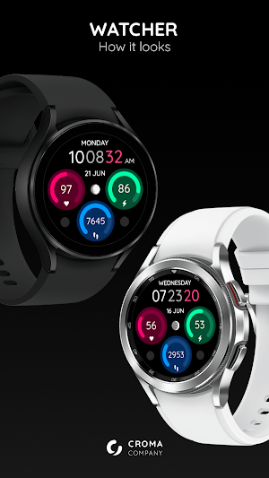 Watcher Watch Face Screenshot 1