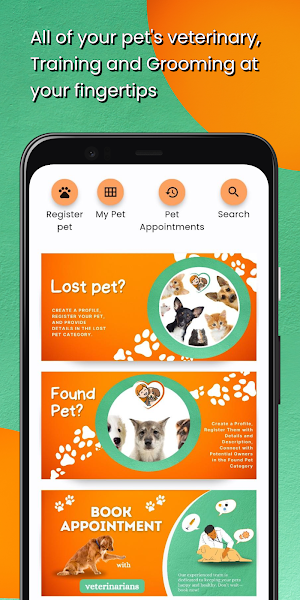 Pawpdi - Pet Care & Finder App Screenshot 1