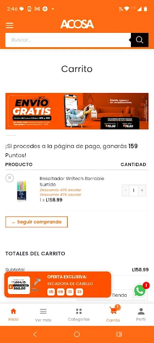 ACOSA Honduras Screenshot 2